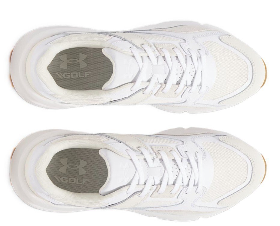 Under Armour Forge 96 unisex golf shoes, white/stone