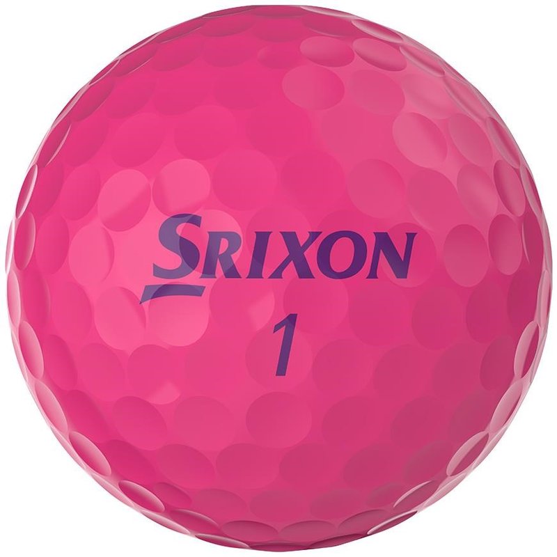 Srixon Soft Feel Lady pelotas de golf para mujer, rosas