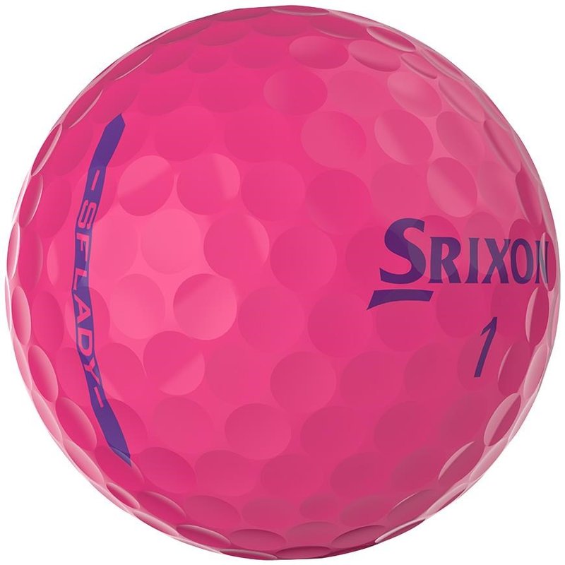 Srixon Soft Feel Lady pelotas de golf para mujer, rosas