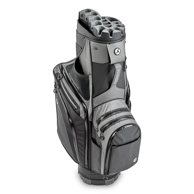 Motocaddy PROTEKTA cart bag, negro/gris carbón