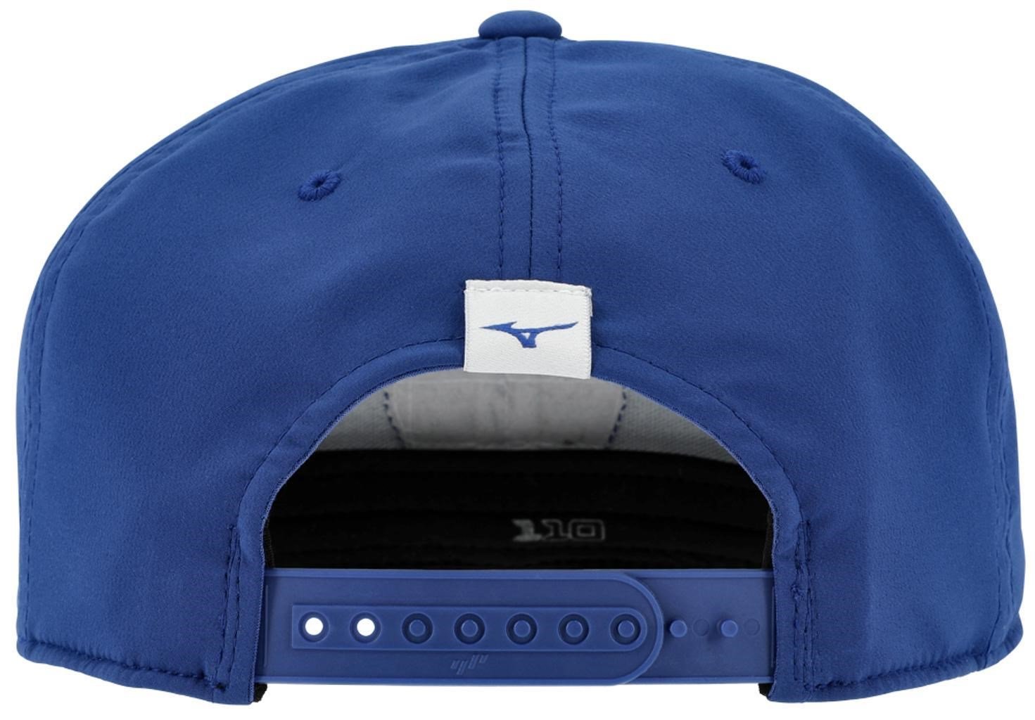 Mizuno Crossed Clubs Snapback gorra de golf, royal