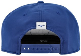 Mizuno Crossed Clubs Snapback gorra de golf, royal
