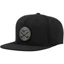 Mizuno Crossed Clubs Snapback gorra de golf, negra