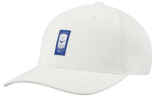 Mizuno Fresh Marble gorra de hombre, blanco/staff