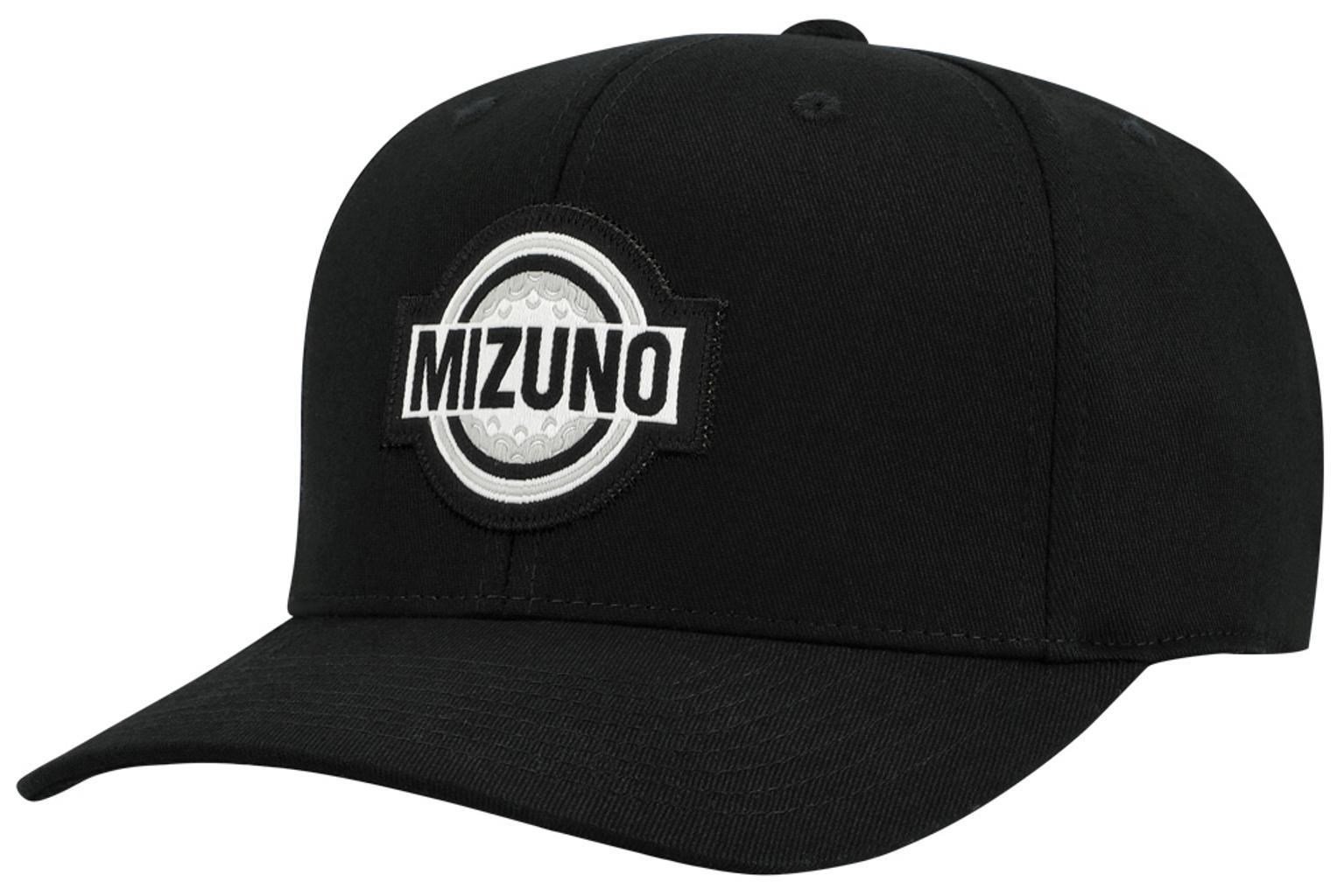 Mizuno Patch Snapback gorra de hombre, negra