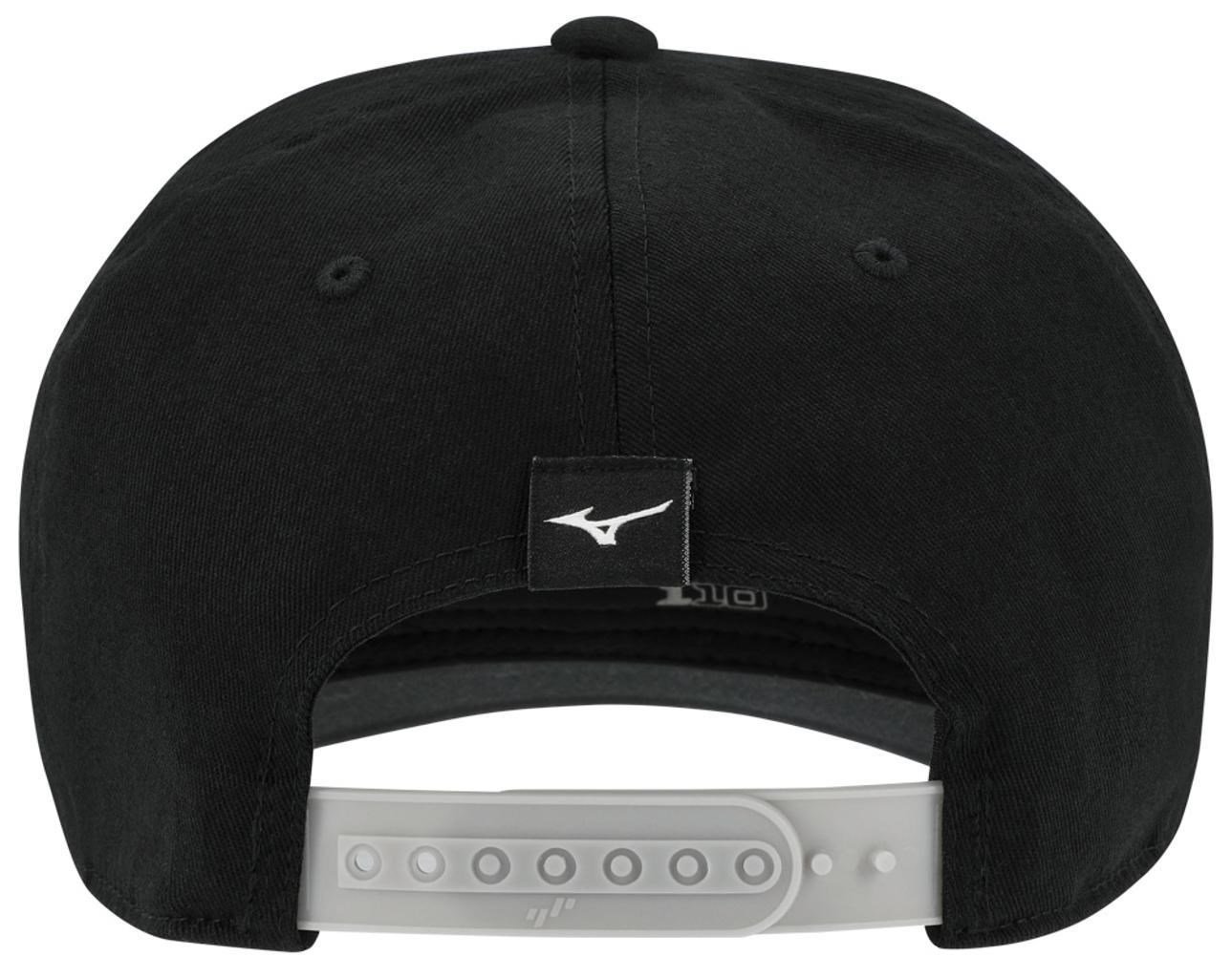 Mizuno Patch Snapback gorra de hombre, negra