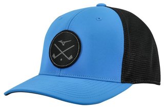 Mizuno Crossed Clubs Meshback gorra de hombre, brilliant blue
