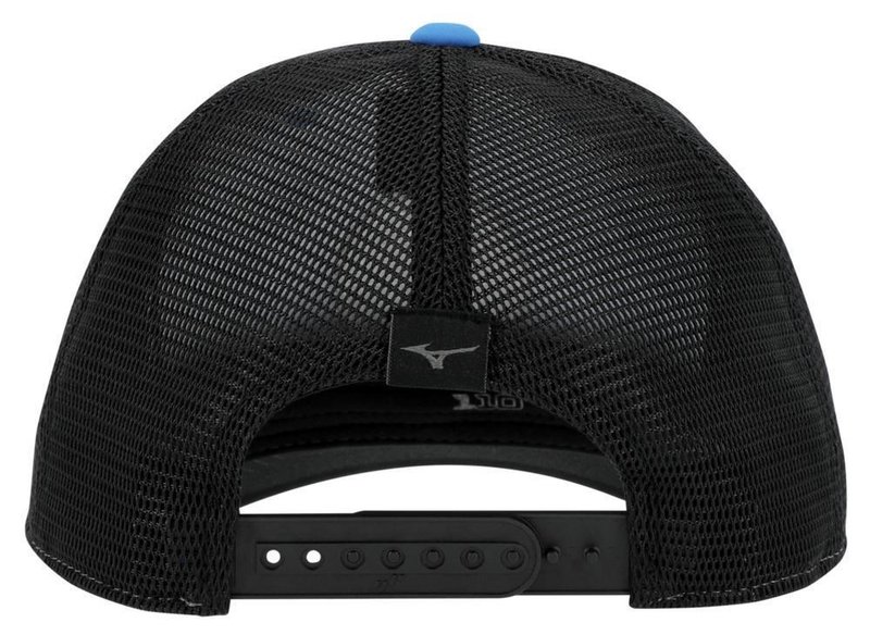 Mizuno Crossed Clubs Meshback gorra de hombre, brilliant blue