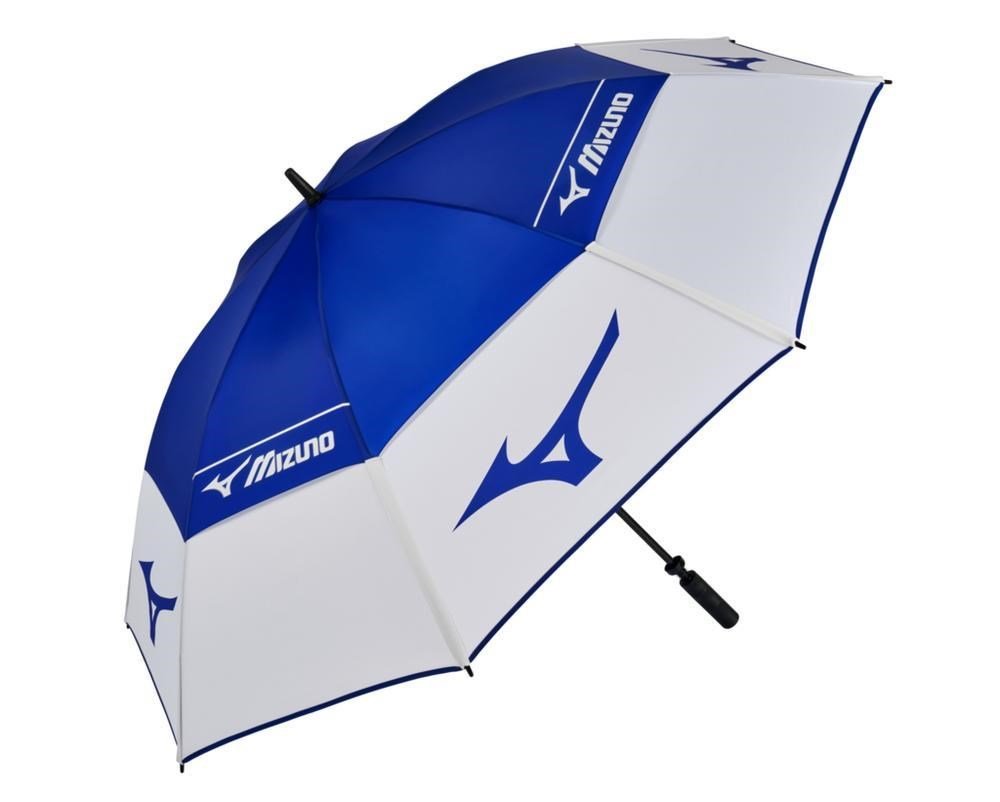 Mizuno 25 Tour paraguas de golf 68", azul/blanco