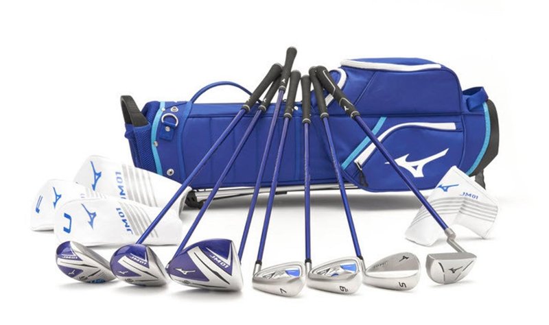 Mizuno JM01 120 5PC set de golf junior, acero/grafito
