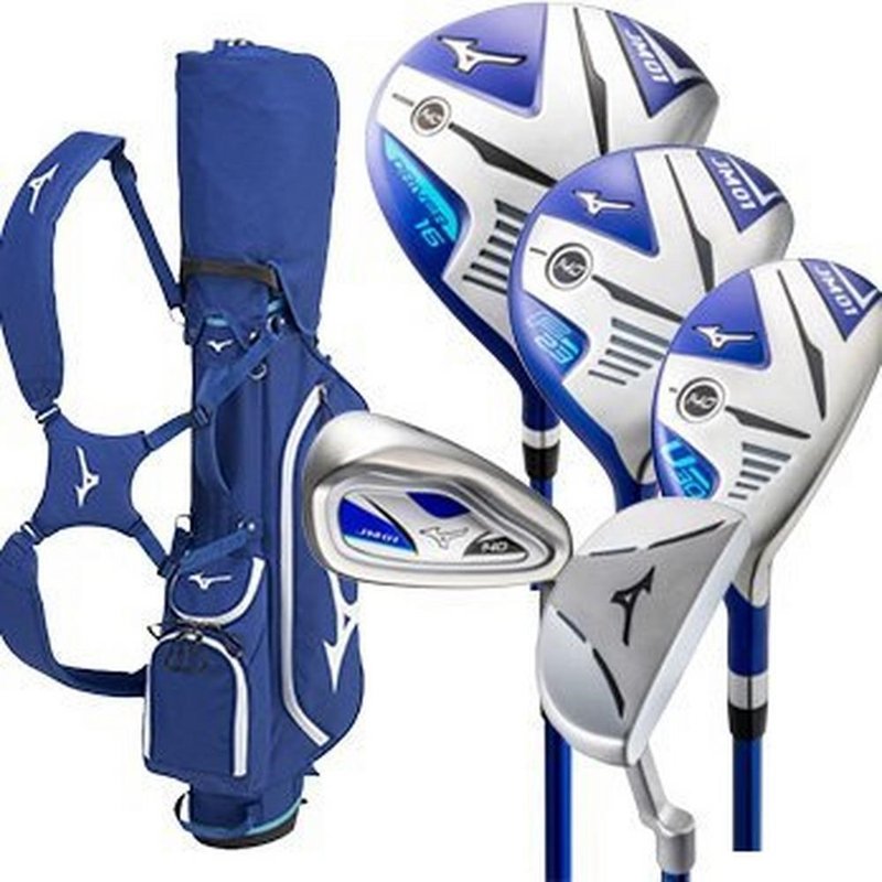 Mizuno JM01 140 7PC set de golf junior, grafito, 140-160cm (10-12Y)