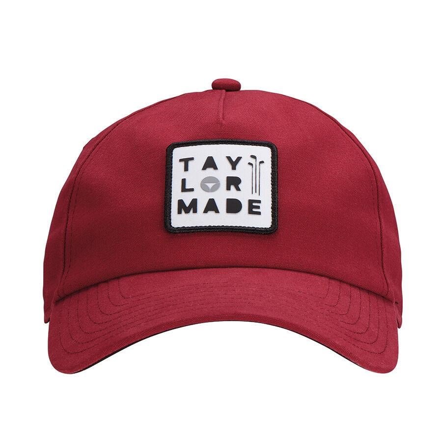 TaylorMade 5 panel gorra de golf, roja