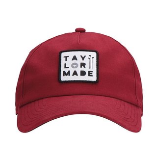 TaylorMade 5 panel gorra de golf, roja