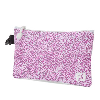 FootJoy FootJoy Valuables Pouch bolsa, white/berry animal