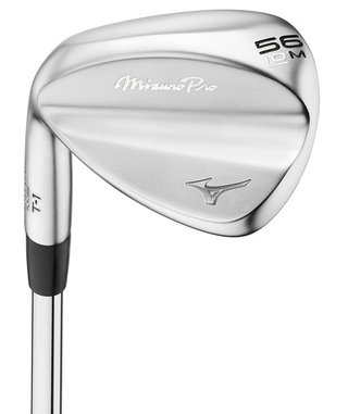 Mizuno Pro T-1 Soft White Satin wedge, acero
