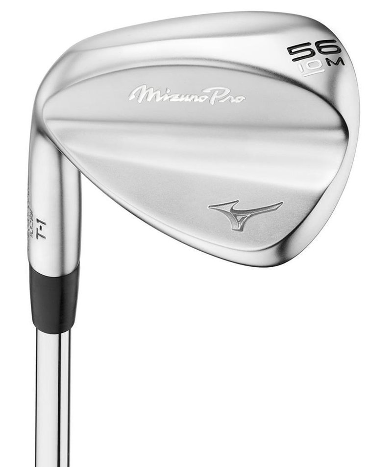 Mizuno Pro T-1 Soft White Satin wedge, acero