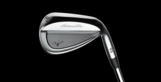 Mizuno Pro T-1 Soft White Satin wedge, acero
