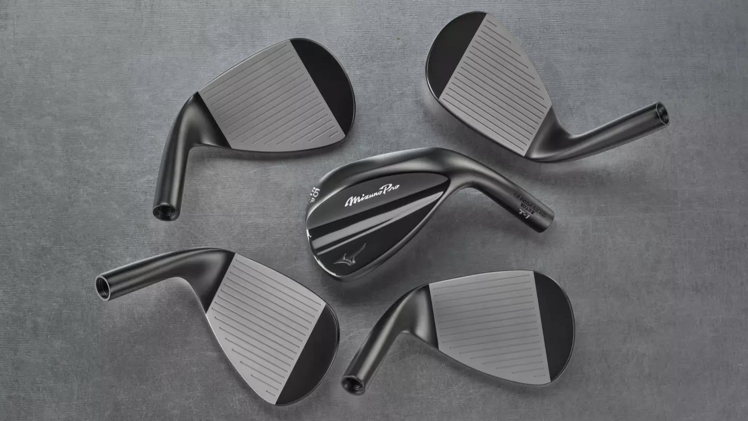 Mizuno Pro T-1 Black Ion wedge, acero