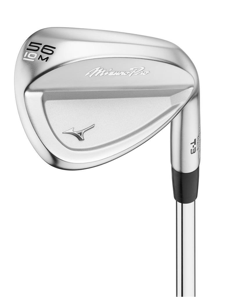 Mizuno Pro T-3 Soft White Satin wedge, acero