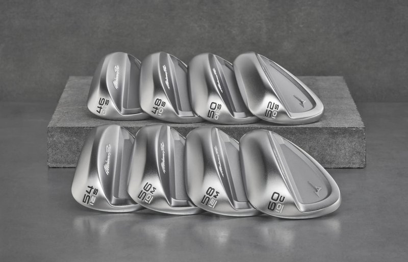 Mizuno Pro T-3 Soft White Satin wedge, acero