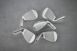 Mizuno Pro T-3 Soft White Satin wedge, acero