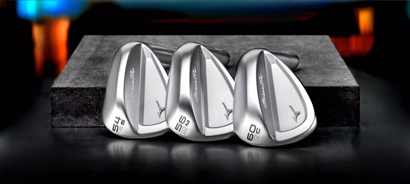 Mizuno Pro T-3 Soft White Satin wedge, acero
