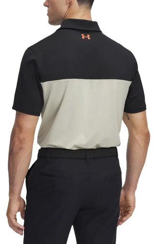 Under Armour T2G Color Block polo de hombre, negro