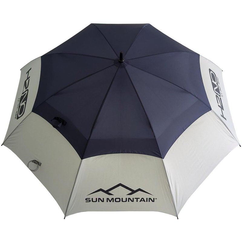 Sun Mountain H2NO 30SPF paraguas 68", nickel/cadet, azul marino