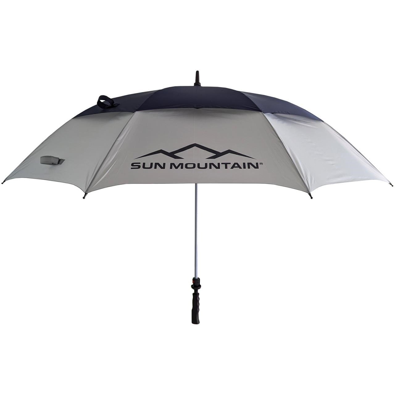 Sun Mountain H2NO 30SPF paraguas 68", nickel/cadet, azul marino
