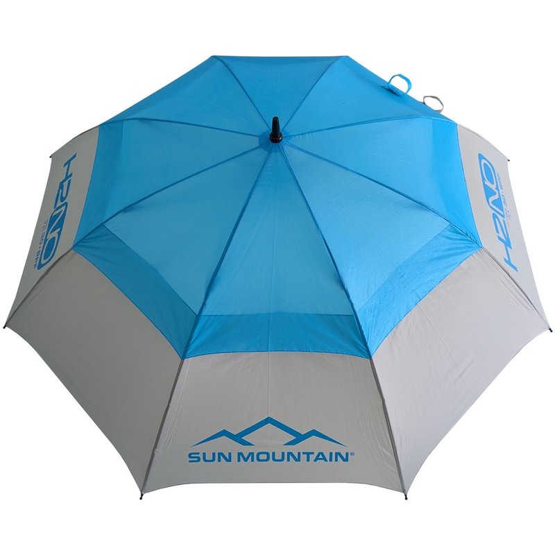Sun Mountain H2NO 30SPF paraguas 68", surf/cadet, azul claro