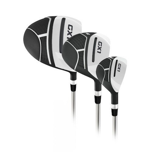 Masters GX1 Gts golf set de hombre, acero, + stand bag, negro/gris/blanco
