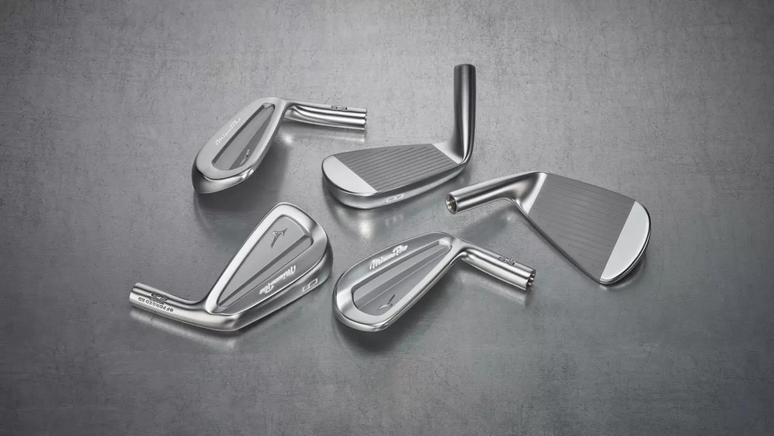 Mizuno Pro S-3 hierros de hombre, acero