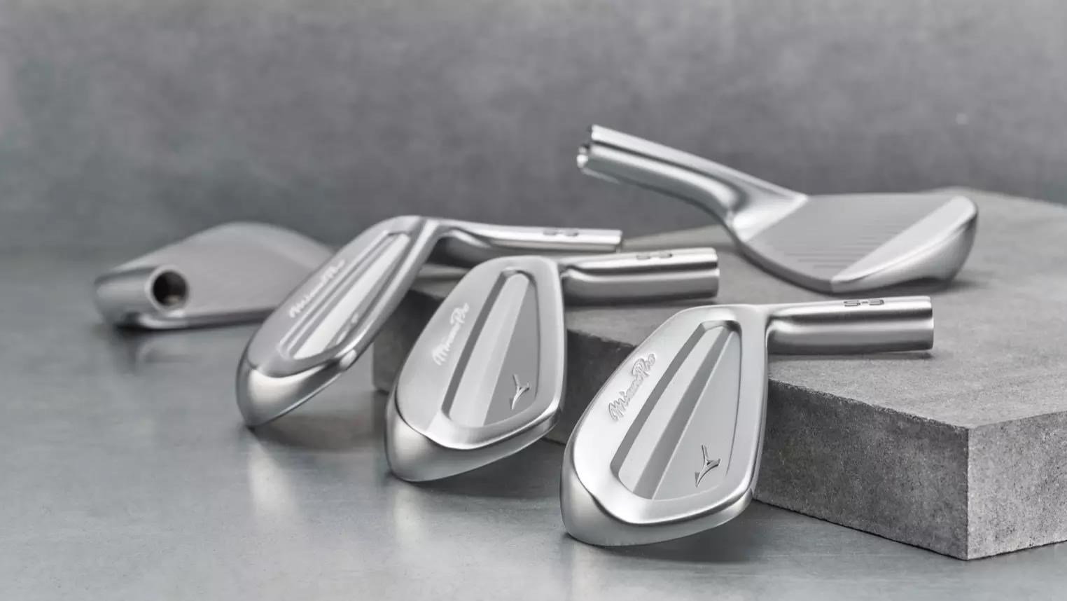 Mizuno Pro S-3 hierros de hombre, acero