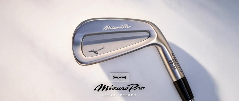 Mizuno Pro S-3 hierros de hombre, acero
