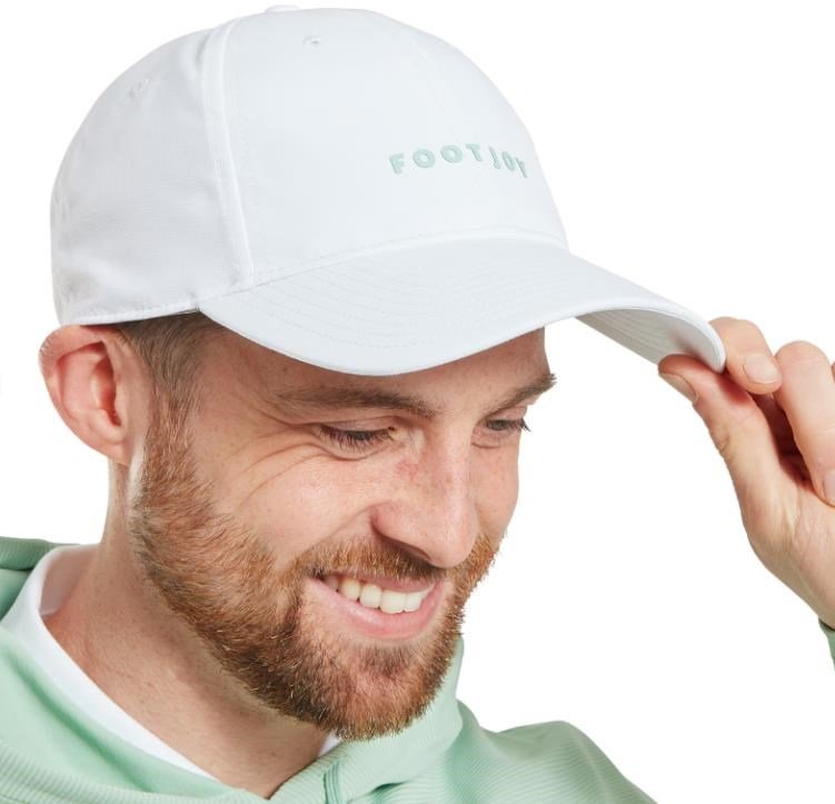FootJoy Fashion gorra de golf, blanco/pistacho