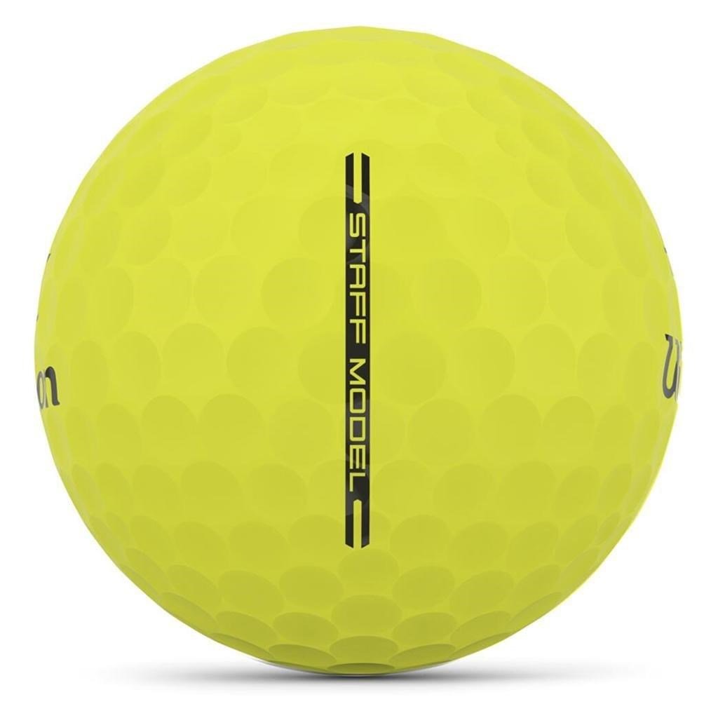 Wilson Staff Model pelotas de golf 2025, amarillas