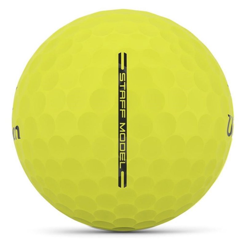 Wilson Staff Model pelotas de golf 2025, amarillas