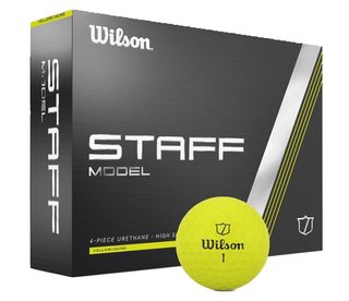Wilson Staff Model pelotas de golf 2025, amarillas