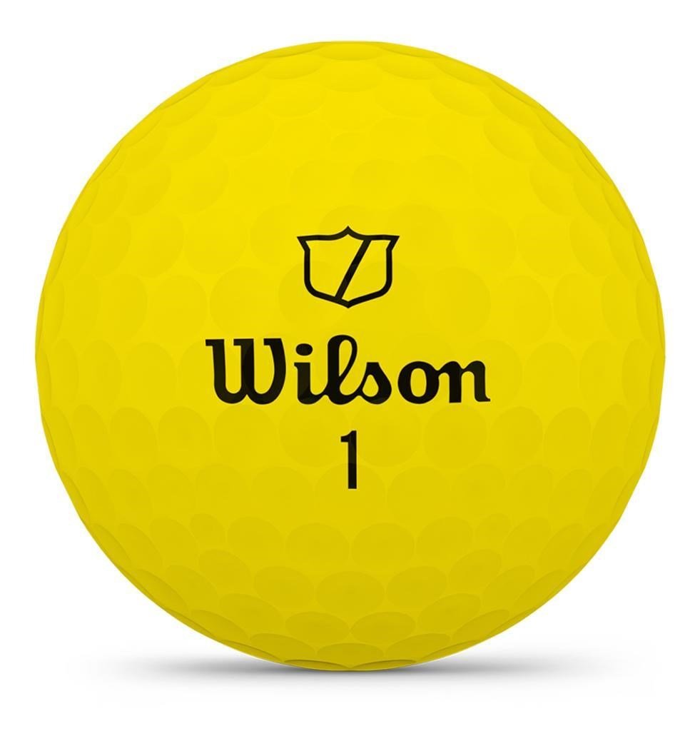 Wilson Triad pelotas de golf 2025 (12 pelotas), amarillas