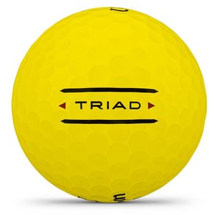 Wilson Triad pelotas de golf 2025 (12 pelotas), amarillas
