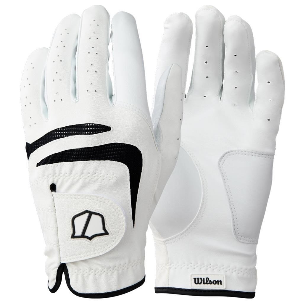 Wilson Grip Plus guante de golf para hombre, blanco