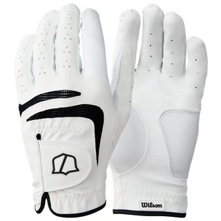 Wilson Grip Plus guante de golf para hombre, blanco
