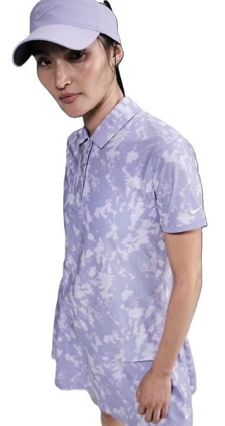 Nike Dri-Fit Victory polo de mujer, lilac ice/white