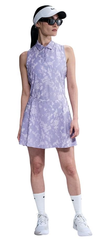Nike Dri-Fit Victory polo de mujer, lilac ice/white