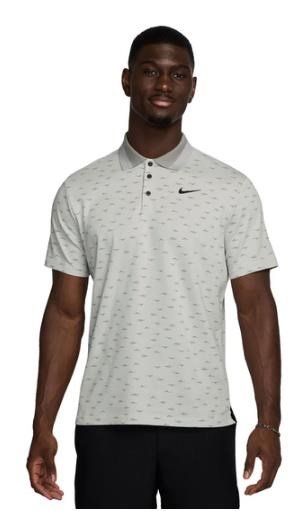 Nike Dri-Fit Tour Micro Print polo de hombre, photon dust