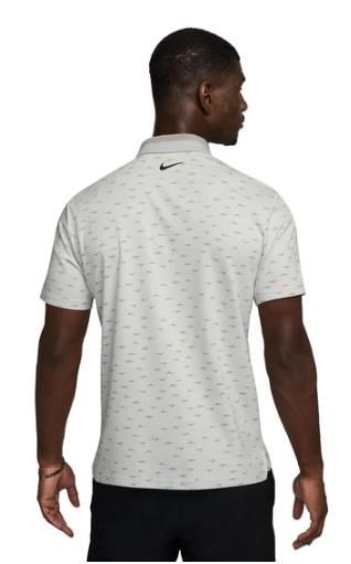 Nike Dri-Fit Tour Micro Print polo de hombre, photon dust