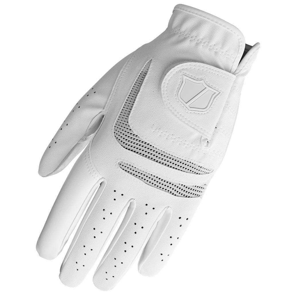 Wilson Grip Plus guante de golf de mujer, blanco