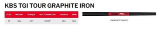 Srixon ZXi5 hierros de hombre, grafito