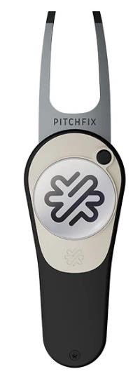 Pitchfix Icon marcador de divots, negro