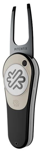 Pitchfix Icon marcador de divots, negro